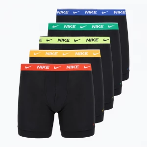Obrázek produktu Pánské boxerky Nike Essential Cotton Stretch 5 pairs black / volt / pt red / game royal / sm green / un gold wb