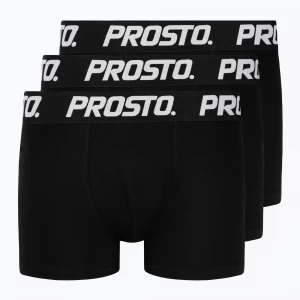 Obrázek produktu Pánské boxerky PROSTO 3 ks černé