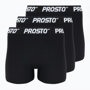 Obrázek produktu Pánské boxerky PROSTO KL252MACC 3 pary black