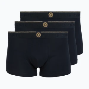 Obrázek produktu Pánské boxerky Tommy Hilfiger Trunk 3 pack navy blue / navy blue / navy blue Námořnická modř