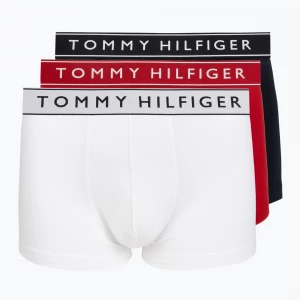 Obrázek produktu Pánské boxerky Tommy Hilfiger Trunk Dtm white / medium red / navy blue