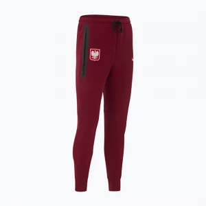 Obrázek produktu Pánské fotbalové kalhoty Nike Tech Fleece Poland Jogger team red vínová
