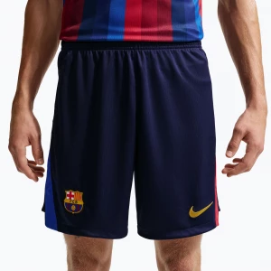Obrázek produktu Pánské fotbalové šortky Nike FC Barcelona Dri-Fit Stadium Home blackened blue / mineral yellow Námořnická modř