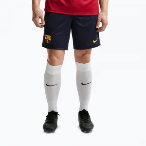 Obrázek produktu Pánské fotbalové šortky Nike FC Barcelona Strike blackened blue / noble red / mineral yellow Námořnická modř