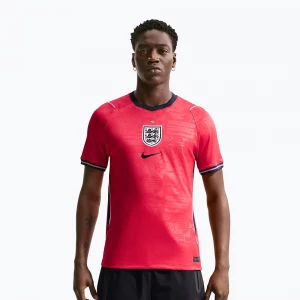 Obrázek produktu Pánské fotbalové tričko Nike England 2026 Stadium Away speed red / obsidian / white / obsidian