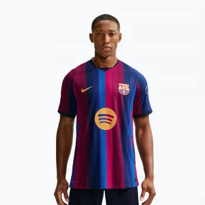 Obrázek produktu Pánské fotbalové tričko Nike FC Barcelona Dri-Fit ADV Match deep garnet / blue void vínová