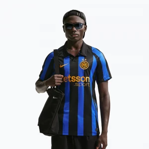 Obrázek produktu Pánské fotbalové tričko Nike Inter Milan Dri-Fit Stadium Home lyon blue / black / university gold