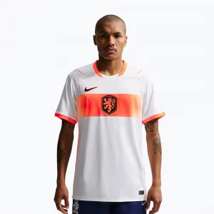 Obrázek produktu Pánské fotbalové tričko Nike Netherlands 2026 Stadium Away white / hyper crimson / black