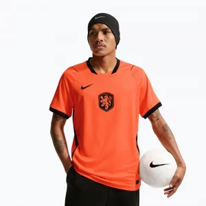 Obrázek produktu Pánské fotbalové tričko Nike Netherlands 2026 Stadium Home hyper crimson / black oranžová