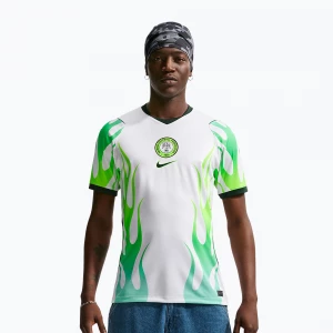 Obrázek produktu Pánské fotbalové tričko Nike Nigeria 2026 Stadium Away white / green glow / black