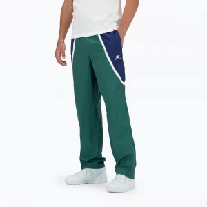 Obrázek produktu Pánské kalhoty New Balance Hoops Woven team forest green