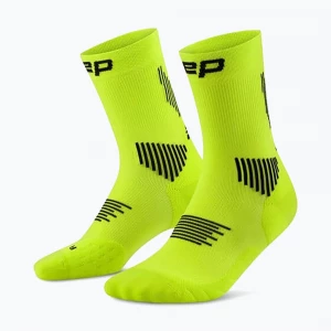 Obrázek produktu Pánské kompresní ponožky CEP Run Mid Cut 5.0 lime / black Zelená