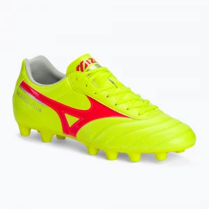 Obrázek produktu Pánské kopačky Mizuno Morelia II Club MD safety yellow / fiery coral 2 / galaxy silver