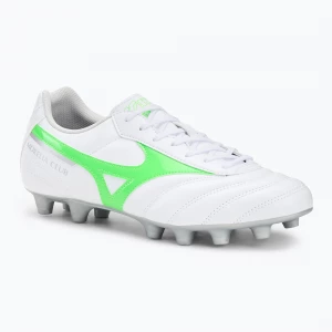 Obrázek produktu Pánské kopačky Mizuno Morelia II Club Md white / neon green / galaxy silver