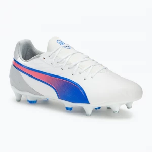 Obrázek produktu Pánské kopačky PUMA King Match MxSG puma white / bluemazing / flat light grey / sunset glow