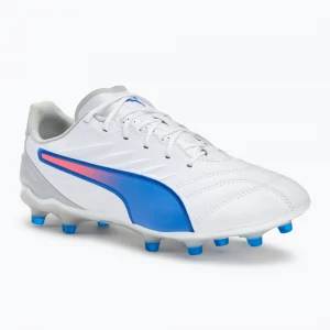 Obrázek produktu Pánské kopačky PUMA King Pro FG / AG puma white / bluemazing / flat light grey / sunset glow