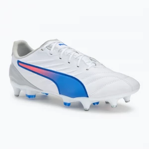 Obrázek produktu Pánské kopačky PUMA King Pro MxSG puma white / bluemazing / flat light grey / sunset glow