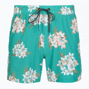 Obrázek produktu Pánské koupací šortky Hurley Malaga Volley Swim Short Teal Tint Zelená