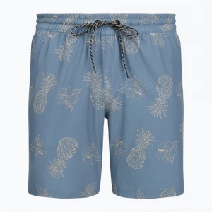 Obrázek produktu Pánské koupací šortky Hurley Pineapple Volley Swim Short Blue / Brown