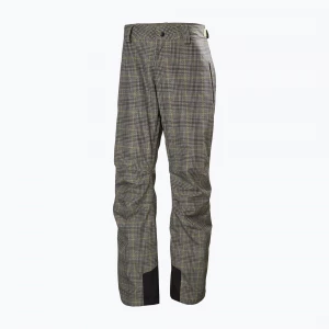 Obrázek produktu Pánské lyžařské kalhoty Helly Hansen Legendary Insulated pebble broxburn plaid aop Modrá