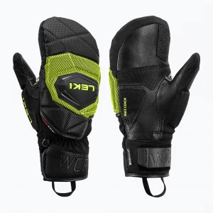 Obrázek produktu Pánské lyžařské rukavice LEKI WCR Coach 3D Mitt black / ice lemon