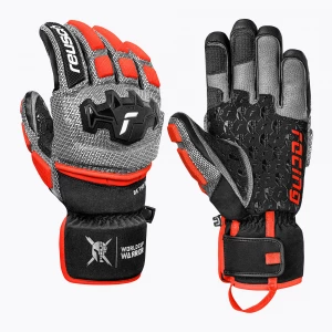 Obrázek produktu Pánské lyžařské rukavice Reusch Worldcup Warrior GS black / silver / fluo red