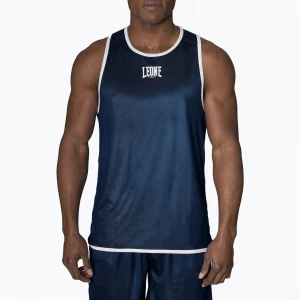Obrázek produktu Pánské oboustranné tílko Leone Double Face Boxing Singlet modrá / červená AB214 LEONE 1947