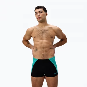 Obrázek produktu Pánské plavecké boxerky Speedo Endurance+ MAX Splice Aquashort black / turquoise gem