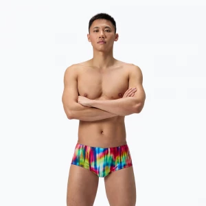 Obrázek produktu Pánské plavecké boxerky Speedo Printed 13.5 cm Brief prismatic paradise / ruby