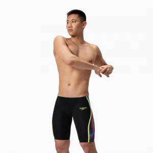 Obrázek produktu Pánské plavecké jammery Speedo Fastskin LZR Intent 2.0 Jammer black / molten blur / hyper yellow