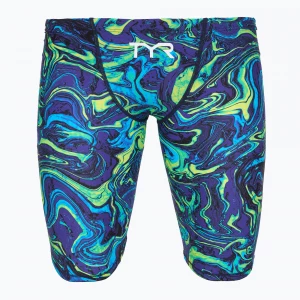 Obrázek produktu Pánské plavecké jammery TYR Thresher Jammer Hyperblitz blue / green