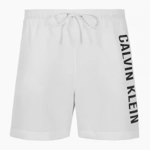 Obrázek produktu Pánské plavecké šortky Calvin Klein KM0KM01092 Intense Power Medium Drawstring pvh classic white