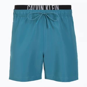 Obrázek produktu Pánské plavecké šortky Calvin Klein KM0KM01093 Intense Power Medium Double WB storm blue