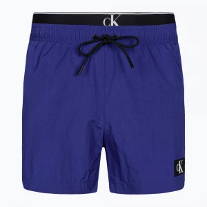 Obrázek produktu Pánské plavecké šortky Calvin Klein Medium Double WB midnight lagoon Námořnická modř