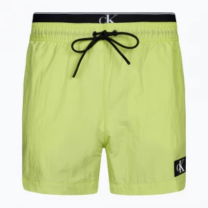 Obrázek produktu Pánské plavecké šortky Calvin Klein Medium Double WB sharp green