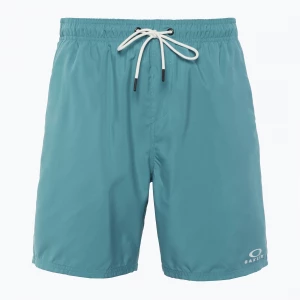 Obrázek produktu Pánské plavecké šortky Oakley Clear Lake 18" Volley dark pacific Zelená