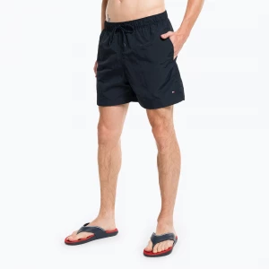 Obrázek produktu Pánské plavecké šortky Tommy Hilfiger Medium Drawstring modré Námořnická modř