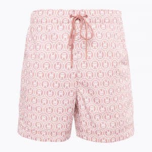 Obrázek produktu Pánské plavecké šortky Tommy Hilfiger SF Medium Drawstring Print laurel teaberry blossom Růžová
