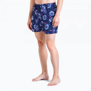 Obrázek produktu Pánské plavkové šortky Nike Multi Poppy Print 5" Volley midnight navy Námořnická modř