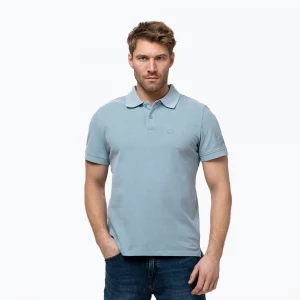 Obrázek produktu Pánské polotričko Pitbull Washed Polo Shirt washed blue