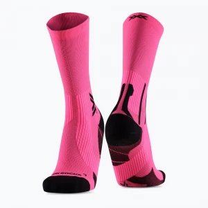 Obrázek produktu Pánské ponožky X-Socks Run Perform Crew fluo pink / x black