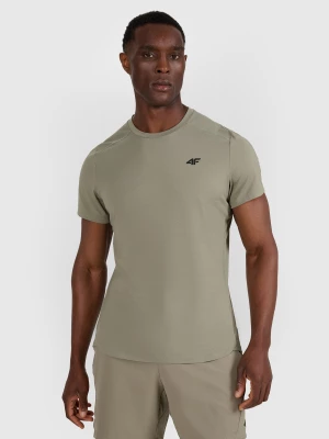Obrázek produktu Pánské rychleschnoucí tréninkové tričko - olivové/khaki 4F