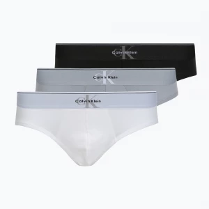 Obrázek produktu Pánské slipy Calvin Klein LV00NB4471 Hip Brief 3 pairs black / misty grey / white