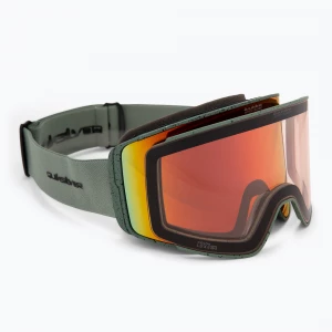 Obrázek produktu Pánské snowboardové brýle Quiksilver Storm MG dark ivy / clux ml red šedá