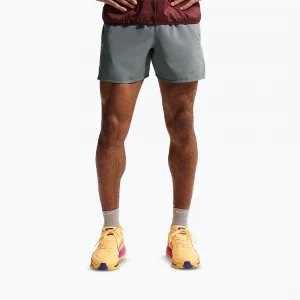 Obrázek produktu Pánské šortky Nike Miler Dri-Fit Brief Lined 5" smoke grey / smoke grey