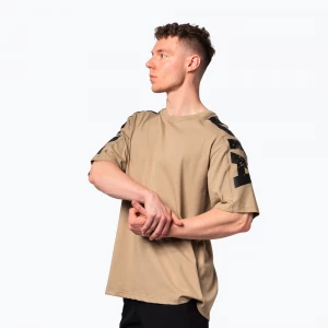 Obrázek produktu Pánské sportovní tričko NEBBIA Lifting Club light brown