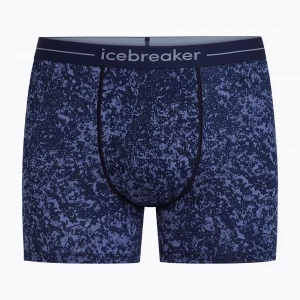 Obrázek produktu Pánské termo boxerky Icebreaker Merino 150 Anatomica Moss Bloom midnight navy / aop Námořnická modř