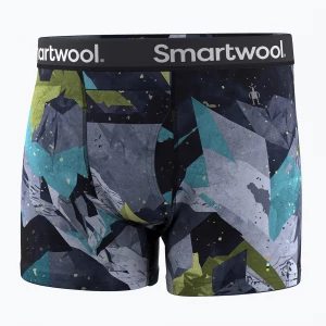 Obrázek produktu Pánské termo boxerky Smartwool Merino Print Boxer Brief Boxed blue sum sector