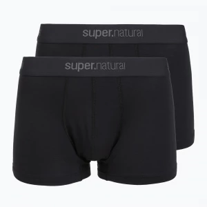 Obrázek produktu Pánské termo boxerky super.natural Tundra 175 2 páry jet black / jet black
