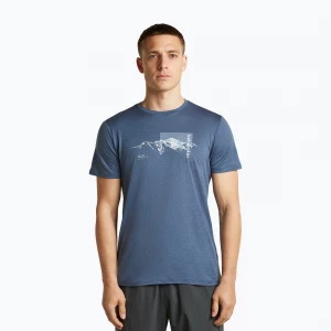 Obrázek produktu Pánské termo tričko Icebreaker Merino 150 Tech Lite Pure Altitude Dawn Modrá